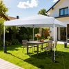 Promotions Palapinės stogelis 290x290x230-248 cm Baltas sulankstomas