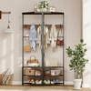 Promotions Paltų stovas 49x49x171 cm Rudas metalinis laikymas