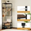 Promotions Paltų stovas 49x49x171 cm Rudas metalinis laikymas