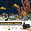 Promotions Panardinamas vandens siurblys, 10x8x7.5 cm, juodas