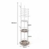 Promotions Papuošalų laikymo stovas 33x148,5 cm baltas, metalas, sukamasis laikymas