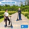 Promotions Paspirtukas, aliuminis, sulankstomas, juodas