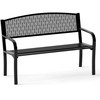 Promotions Lauko sofa, 128x60x86 cm, Juoda