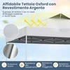 Promotions Lauko terasos pavėsinė, sulankstoma, 295x295 cm, balta