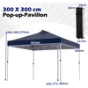 Promotions Pavilion 300x300x250 cm Mėlynas sulankstomas oksfordo audinys