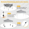 Promotions Pavilion 300x300x250 cm Pilka sulankstoma oksfordo audinys