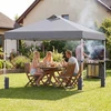 Promotions Pavilion 300x300x250 cm Pilka sulankstoma oksfordo audinys