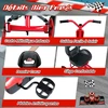 Promotions Pedalinis Go-Kartas 84x57x55 cm raudonas metalinis rėmas