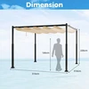 Promotions Pergola 310x310x225 cm Smėlio spalvos