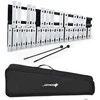 Promotions Perkusinis glockenspiel, 30 natų, 55,9x33x5,1 cm, Juoda Sidabrinė