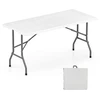 Promotions Pikniko stalas 152x70x74 cm Juodas Sulankstomas HDPE