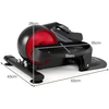 Promotions Po stalu esantis elipsinis pedalų treniruoklis 62x43x28 cm raudonas