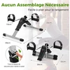 Promotions Po stalu esantis treniruoklis su LCD ekranu juodas