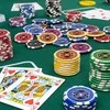 Promotions Pokerio žetonų rinkinys, 38.5x20.5x6.5 cm, Sidabrinis