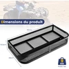 Promotions Priekinis ATV krepšys, įkraunamas iš priekio, 92x44x16,5 cm, juodas