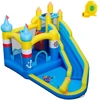 Promotions Pripučiamas batutas su vandens čiuožykla ir baseinu 431.8x289.6x259 cm Daugiaspalvis