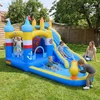 Promotions Pripučiamas batutas su vandens čiuožykla ir baseinu 431.8x289.6x259 cm Daugiaspalvis