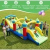 Promotions Pripučiamas pilis su čiuožykla, 540x220x234 cm, įvairiaspalvė