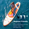 Promotions Pripučiamas stovimas irklentės lenta 335x76.2x15.2 cm Oranžinė