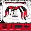 Promotions Helovino pripučiama voro dekoracija, 313x130x150 cm, juoda ir raudona
