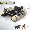 Promotions Pripučiamas žvejybos plaukiojantis vamzdis, 135x110x54 cm, Kamufliažas