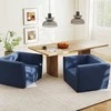 Promotions Pripučiamoji sofa 104x81x67 cm mėlyna, nešiojama