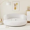 Promotions Pripučiamoji sofa, 160x164x61,5 cm, balta