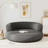 Promotions Pripučiamoji sofa 160x164x61,5 cm pilka, nuimamas užvalkalas