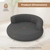 Promotions Pripučiamoji sofa 160x164x61,5 cm pilka, nuimamas užvalkalas