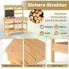 Promotions Purvo virtuvėlė, 79x32x95 cm, natūrali, mediena