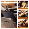 Promotions Raclette grilis 8 keptuvės 48x24x12 cm juodas