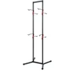 Promotions Reguliuojama dviračių laikymo stovas 4 dviratėms 76,2x73,7x215,9 cm juodas