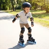 Promotions Reguliuojami Inline riedučiai 18.5x21 cm Pilki su šviečiančiais ratukais