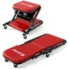 Promotions Mobilus dirbtuvės stalas, 2-in-1 konvertuojamas, 150 kg talpa, raudonas
