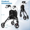 Promotions Sulankstomas vaikštynės rėmas, 77,5x67,3x86,4-96,5 cm, pilkos spalvos