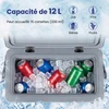 Promotions Šaldytuvas 48,5x29x31,5 cm Baltas Izoliuotas Laikymas