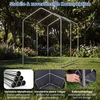 Promotions Sandėliavimo angaras M 183x122x168 cm tamsiai pilkas