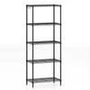 Promotions Sandėliavimo lentyna, 59x34x152 cm, juoda, metalas