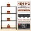 Promotions Sandėliavimo lentyna, 91x35x138.5 cm, juoda, metalas