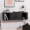 Promotions Sandėliavimo spintelė, 108x33x30.5 cm, juoda