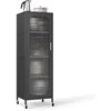 Promotions Sandėliavimo spintelė, 45x40x141 cm, juoda, metalas