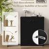 Promotions Sandėliavimo spintelė, 72x34x85.5 cm, juoda, medžio drožlių plokštė