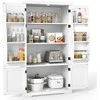 Promotions Sandėliavimo spintelė 77x40x139 cm balta, laikymas
