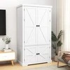 Promotions Sandėliavimo spintelė 77x40x139 cm balta, laikymas