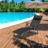 Promotions Gultas saulės vonioms, Sulankstomas su pagalvėle, 7 padėčių reguliuojama atlošo dalis, Metalinis rėmas