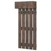 Promotions Sieninis paltų kabykla, 90x33x211 cm, ruda