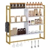 Promotions Sieninė lentyna 107x24x96 cm Balta Metalinė