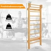 Promotions Sieninės kopetėlės 195x80x14 cm natūralaus medžio