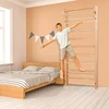 Promotions Sieninės kopetėlės 195x80x14 cm natūralaus medžio