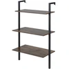 Promotions Sieninės lentynos 53,5x29,5x96 cm ruda metalas ir medis